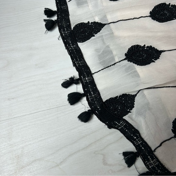 Anthropologie Moulinette Soeurs Maxi Whimsical Embroidered Wedding Guest Dress - Picture 7 of 13